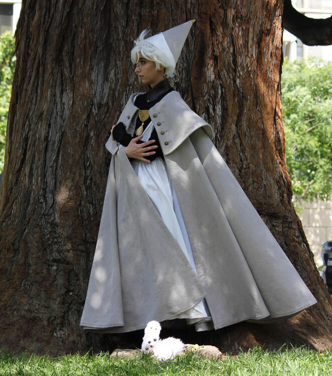 all but the black shirt is self-made from scratch (including the little creature at the bottom)